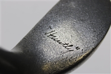 The Huntly Putter with Unique Thumb Groove Wood Grip