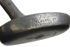Jerry Travers Schenectady 1 Laurel St Hartford, Conn. Putter with Sole Stamp