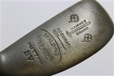 Spalding Gold Medal Accurate Hammer Brand Putter BV with Shaft Stamp
