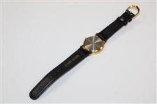 Circa 1980's Masters Gold/Copper Tone Watch with Warranty Paperwork in Case