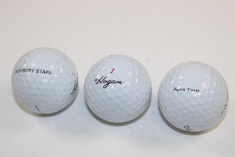Two (2) Sleeves of Ben Hogan Apex Tour Advisory Staff Logo Golf Balls