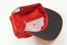 Tom Kite Signed Red PGA Tour Hat JSA ALOA