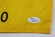 Louie Oosthuizen Signed 2010 The Open Championship at St. Andrews Flag JSA #V87402