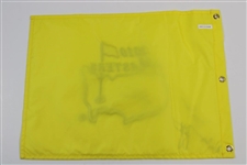 Nicklaus, Johnson, Casper & Aaron Signed 2010 Masters Embroidered Flag JSA ALOA