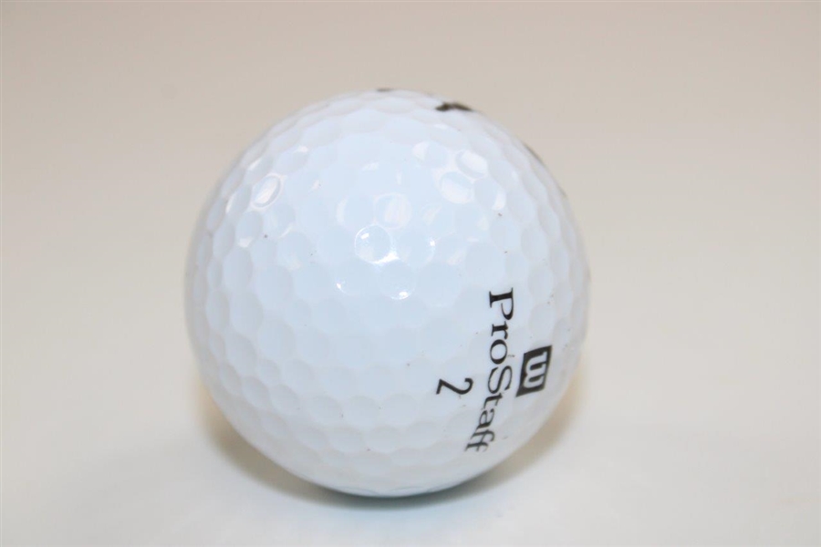 George Archer Signed Wilson ProStaff 2 Logo Golf Ball JSA ALOA