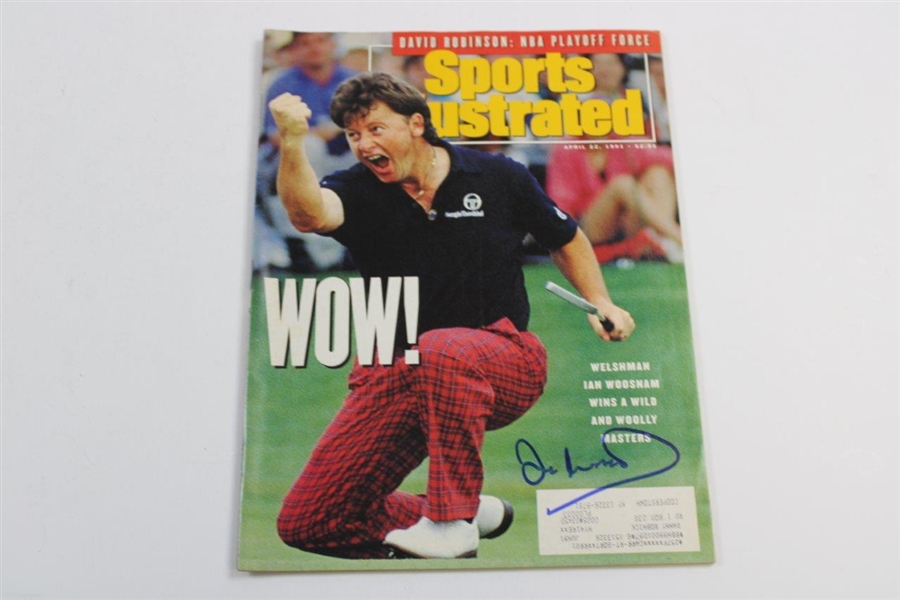 Zoeller, Woosnam & Stadler Signed Magazines - Sports Illustrated & Golf World JSA ALOA