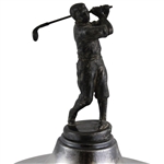 July 1932 Tropical Golf Club El Centro, Colombia Club Championship Trophy Won By M.D. Beyeler
