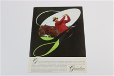 Arnold Palmer Signed 'Golf' Magazine Cover October 1965 JSA ALOA