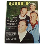 Arnold Palmer Signed Golf Magazine Cover April 1962 JSA ALOA