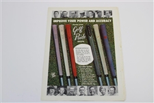 Arnold Palmer Signed 'Golf' Magazine Cover April 1962 JSA ALOA