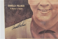 Arnold Palmer Signed The Sporting News Magazine April 4 1970 - Framed JSA ALOA