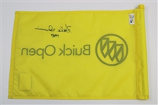 Hale Irwin Signed 1981 Buick Open Embroidered Flag JSA ALOA