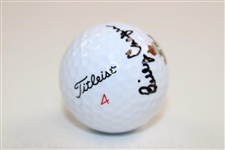 Billy Casper Signed Royal Lytham & St. Annes GC 2001 Logo Golf Ball - '61 Ryder Cup Site JSA ALOA