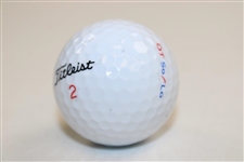 Gay Brewer Signed Pensacola Country Club Logo Golf Ball - Site of '66 and '67 Pensacola Open Wins JSA ALOA