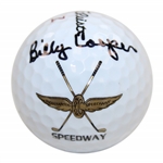 Billy Casper Signed Indianapolis Speedway Logo Golf Ball - Site of (3) 500 Festival Open Wins JSA ALOA