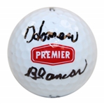 Homero Blancos Signed Premier Logo Golf Ball JSA ALOA