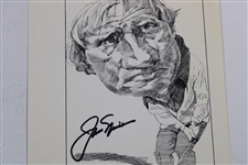 Jack Nicklaus Signed Sports Faces Caricatures Photo JSA ALOA