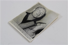 Jack Nicklaus Signed 1960 Masters Tournament Photo JSA ALOA
