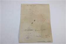 Jack Nicklaus Signed 1960 Masters Tournament Photo JSA ALOA