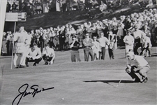 Jack Nicklaus Signed 1962 Seattle World's Fair Open Photo JSA ALOA