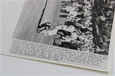 Jack Nicklaus Signed 1962 Seattle World's Fair Open Photo JSA ALOA