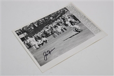 Jack Nicklaus Signed 1962 Seattle World's Fair Open Photo JSA ALOA
