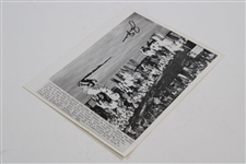 Jack Nicklaus Signed 1962 Seattle World's Fair Open Photo JSA ALOA