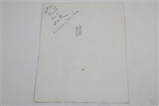 Jack Nicklaus Signed 1963 Canada Cup with Arnold Palmer Photo JSA ALOA