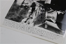 Jack Nicklaus Signed 1964 Whitemarsh Open Invitational Photo JSA ALOA
