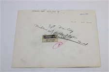 Jack Nicklaus Signed 1965 Portland Open Championship Photo JSA ALOA