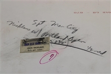 Jack Nicklaus Signed 1965 Portland Open Championship Photo JSA ALOA