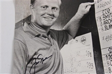 Jack Nicklaus Signed 1968 Western Open Championship Photo JSA ALOA