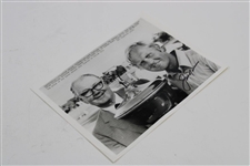 Jack Nicklaus Signed 1970 Byron Nelson Golf Classic with Byron Photo JSA ALOA