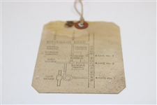 1959 Masters Tournament SERIES Badge #2728 - Art Wall, Jr. Winner & Nicklaus Masters Debut