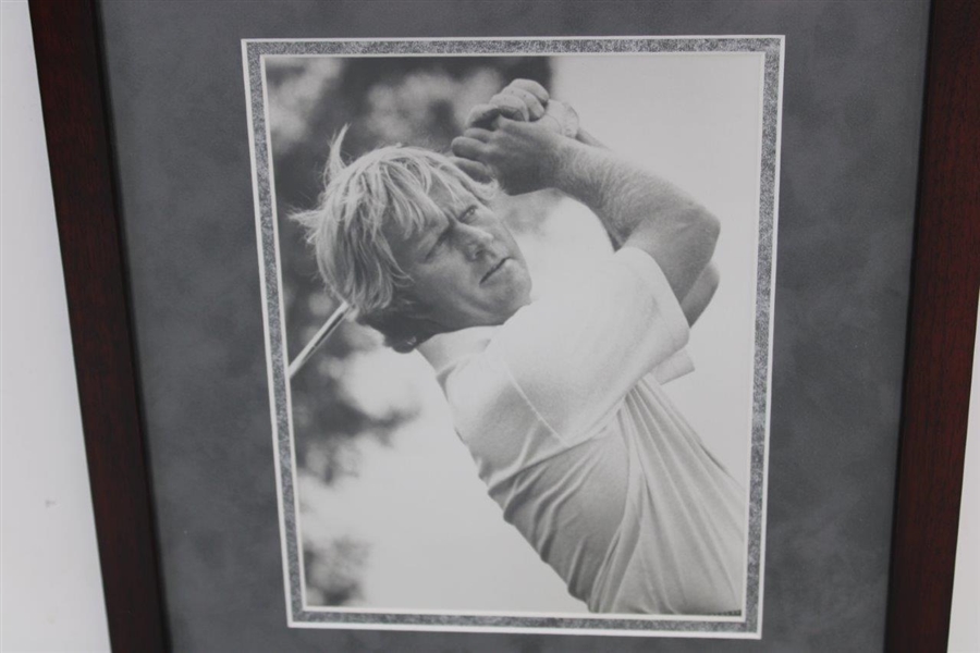 Jack Nicklaus 1975 PGA Championship at Firestone CC Cherry Wood Golf Display