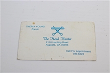 Jack Nicklaus Signed Augusta, Georgia Business Card JSA ALOA