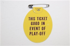 1965 Masters Tournament Series Badge #19303 - Jack Nicklaus Winner