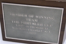 Chi Chi Rodriguez's 1993 The Chrysler Cup at T.P.C. Winning Team Member Trophy