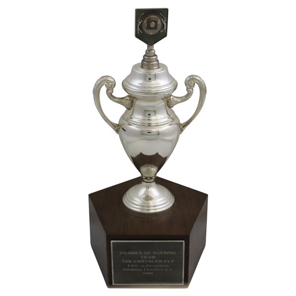 Chi Chi Rodriguez's 1988 The Chrysler Cup at T.P.C. Winning Team Member Trophy