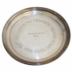 Chi Chi Rodriguezs 1978 Hawaiian Open Ted Makalena Memorial Trophy Plate - Pro-Am Low Pro