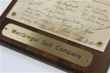 Chi Chi Rodriguez's 1985 MacGregor Congratulatory Newest Millionaire Signed Letter Plaque