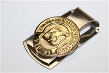 Chi Chi Rodriguez's 1991 VIP Senior Skins Game at Mauna Lani Contestant Money Clip in Box