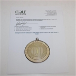 Champion Chi-Chi Rodriguez's 1988 Digital Seniors Classic 10k Gold Winner's Medal