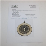 Champion Chi-Chi Rodriguez's 1987 Senior Players Reunion Pro-Am 10k Gold Winner's Medal
