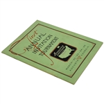 1934 Masters Program in Exc. Condition from Past Course Manager - New Find!