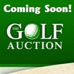 Harry Elliot Green Coat Golfer Holes Putt vs Red Coat Golfer & Caddies Print - Framed