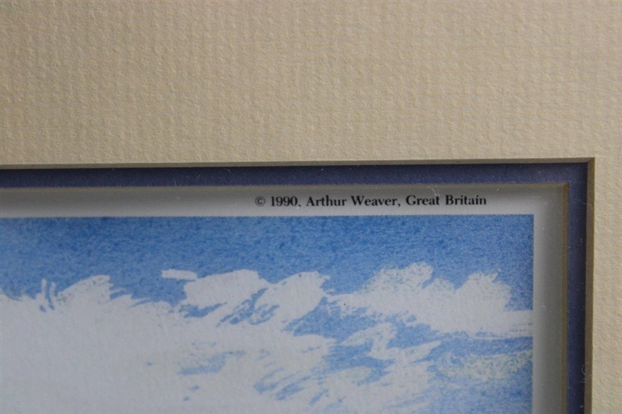 Arthur Weaver “The World’s Largest Green” Ltd Ed. Print #5/1,000 - 1989 - Framed