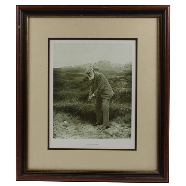 Tom Morris 'Open Champion 1861-62-64-67' Presentation Photo - Framed