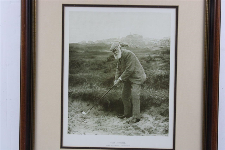 Tom Morris 'Open Champion 1861-62-64-67' Presentation Photo - Framed