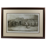 Michael Brown Open Golf Championship, St. Andrews, 1895 Presentation Photo - Framed